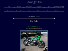 Tablet Screenshot of johnnystoybox.com